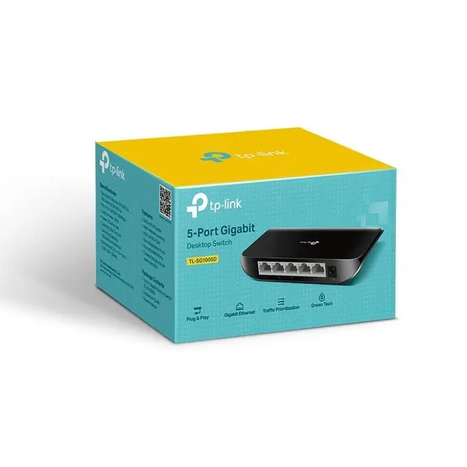 Tp-Link 5-Port Gigabit Desktop Switch TL-SG1005D