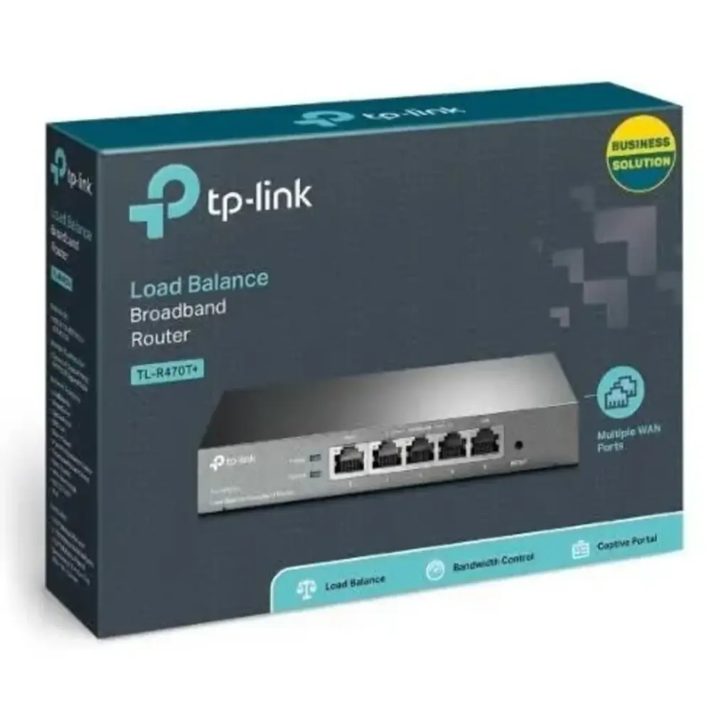 Tp-Link Load Balance Broadband Router TL-R470T+