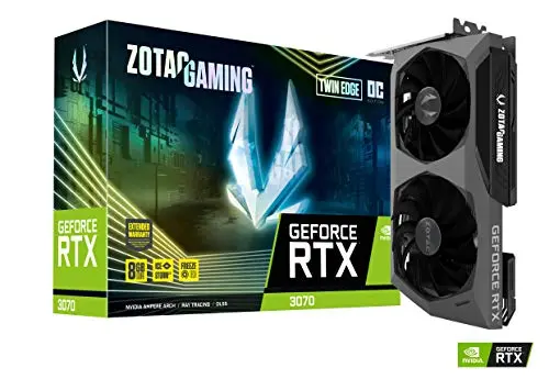 Zotac Gaming GeForce RTX 3070 8GB GDDR6 Graphics Card