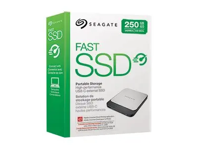Seagate 250GB USB-C Portable SSD