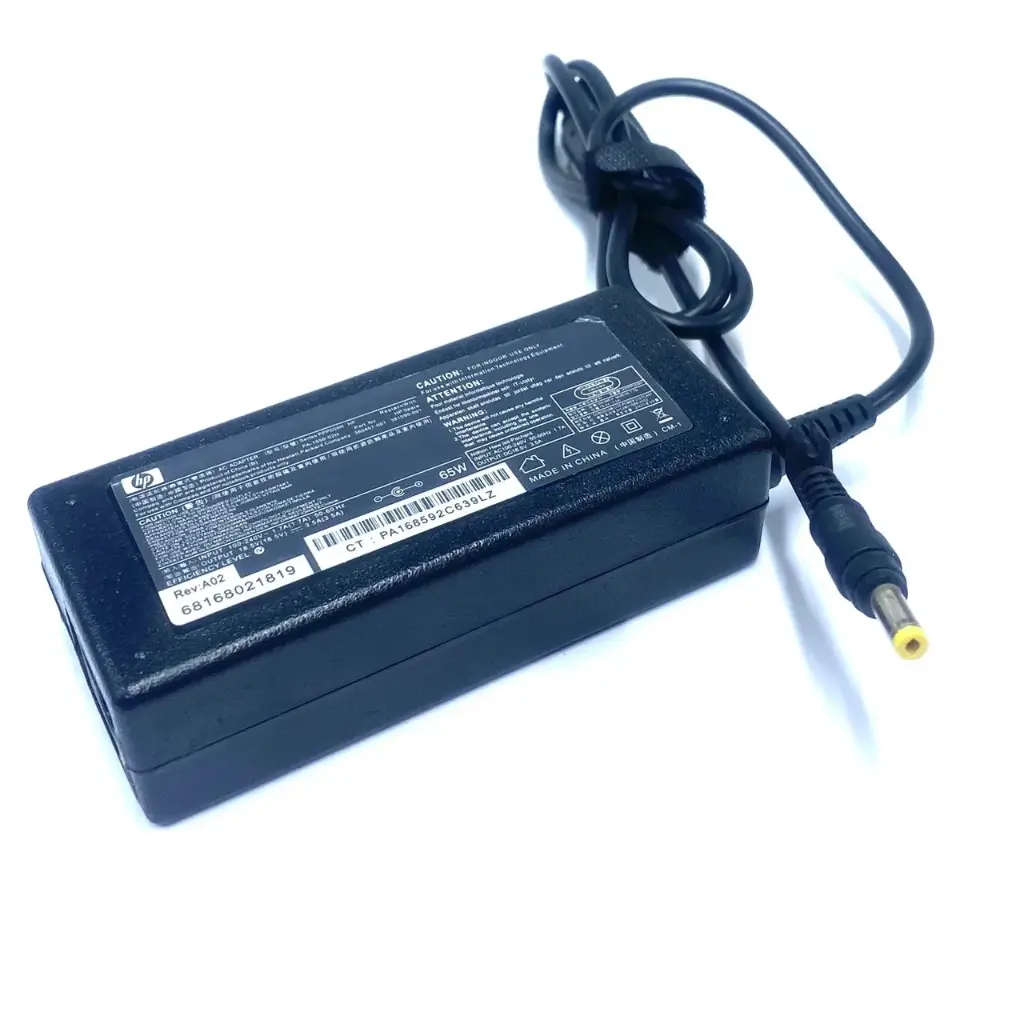 HP 65w(18.5v/3.5A)  Replacement Small pin Laptop charger-Yellow pin