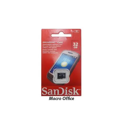 SanDisk MicroSDHC 32GB Card
