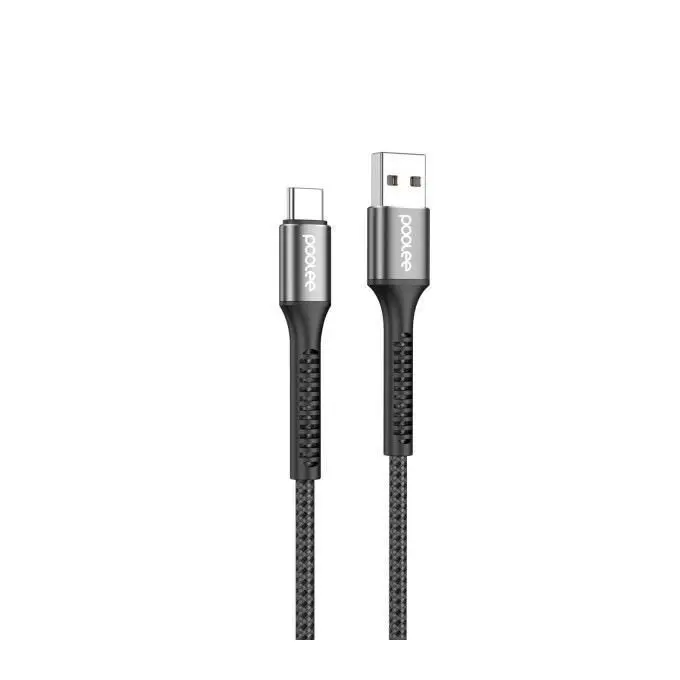 POOLEE C225- 2M USB To Type-C Cable Fast Charging/Data Cable