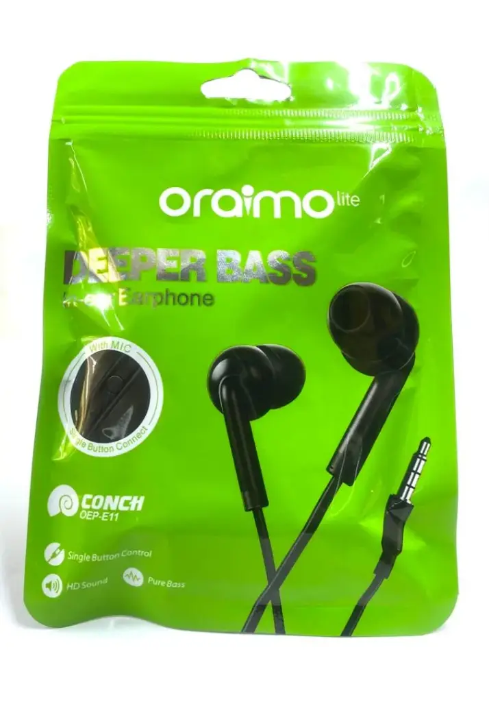 Oraimo Wired Earphones