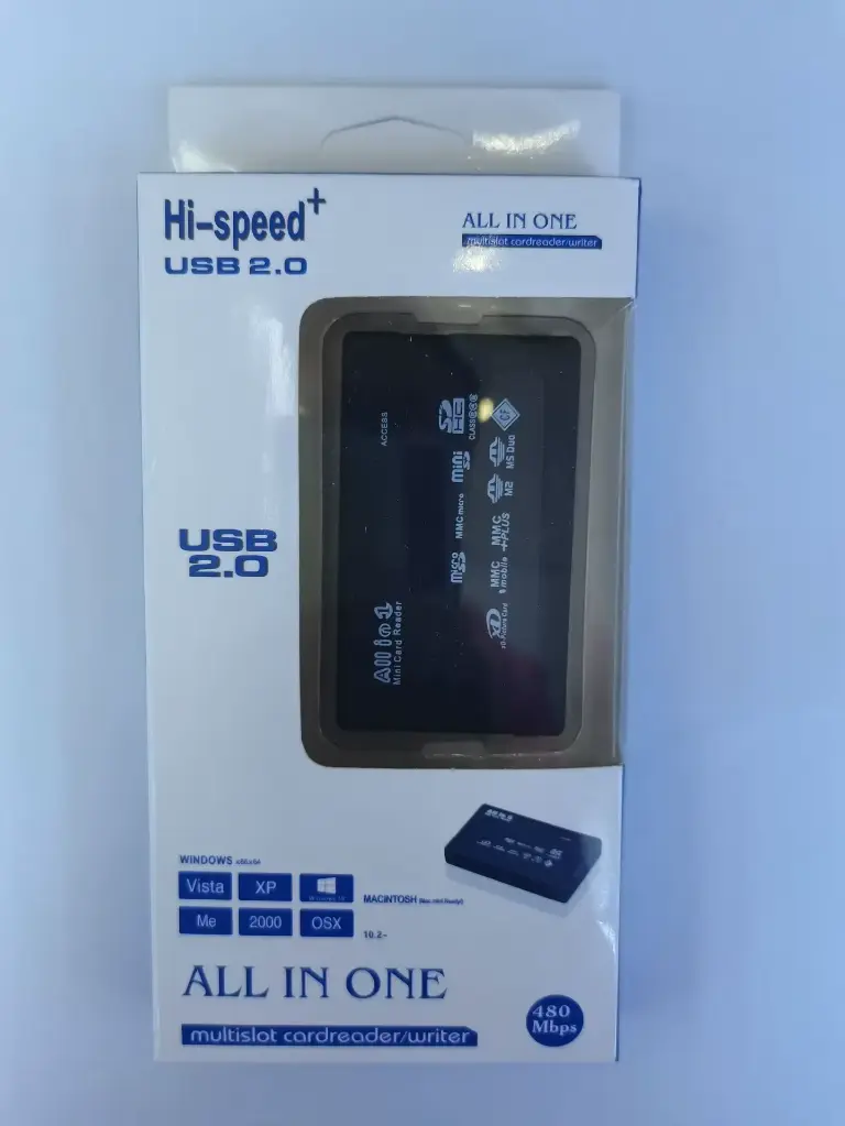 External All in One Mini Multi Memory Card Readers USB 2.0 Card Reader Adapter 