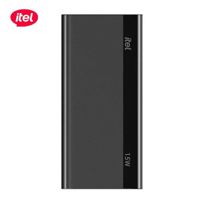 itel PowerLite+ 20000mAh 15W Type-C Fast Charge Power Bank