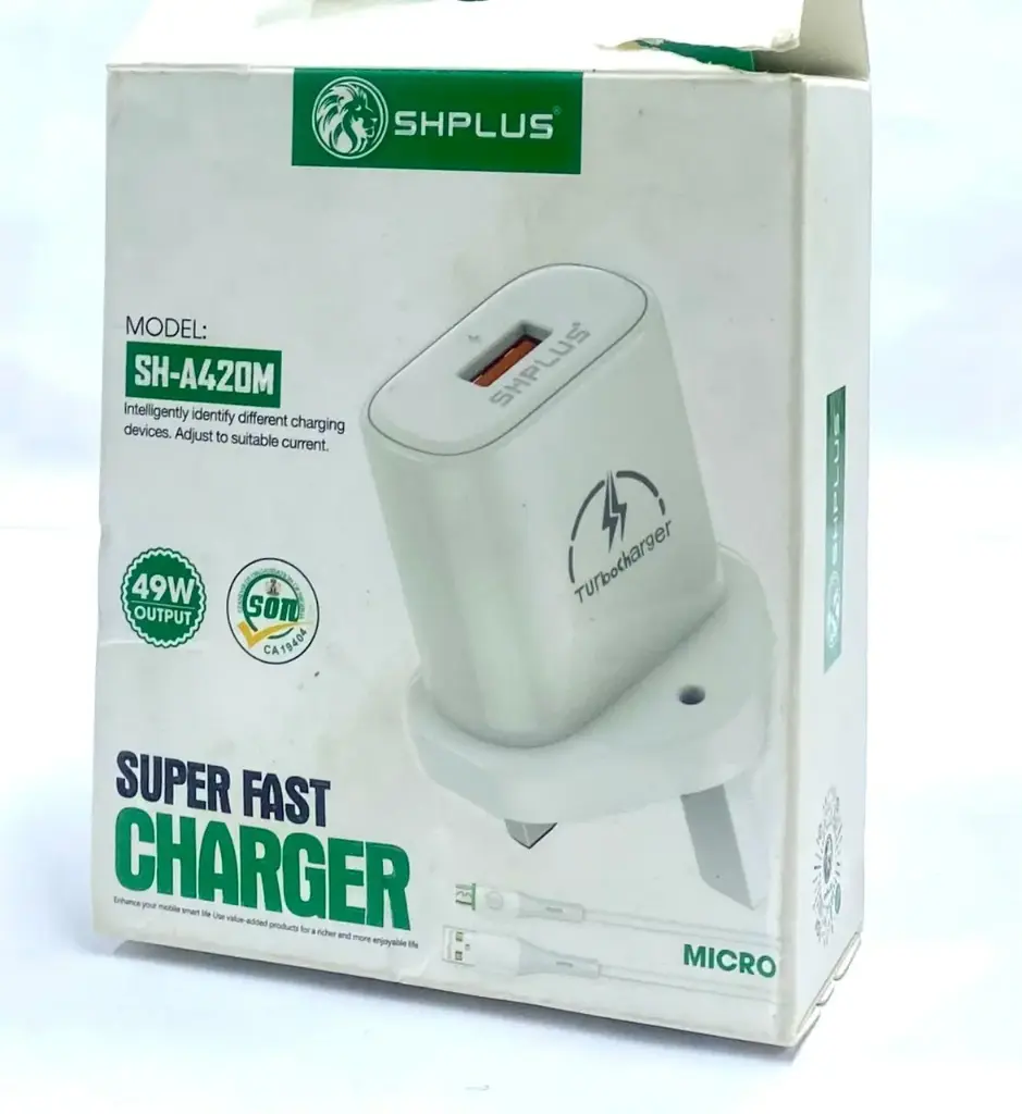 SHPLUS 49W Micro USB Super Fast Charger SH-A420M