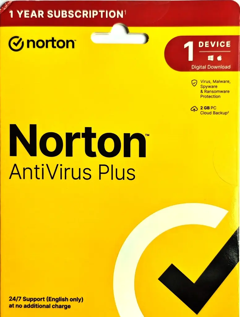 Norton Antivirus Plus 1 Device