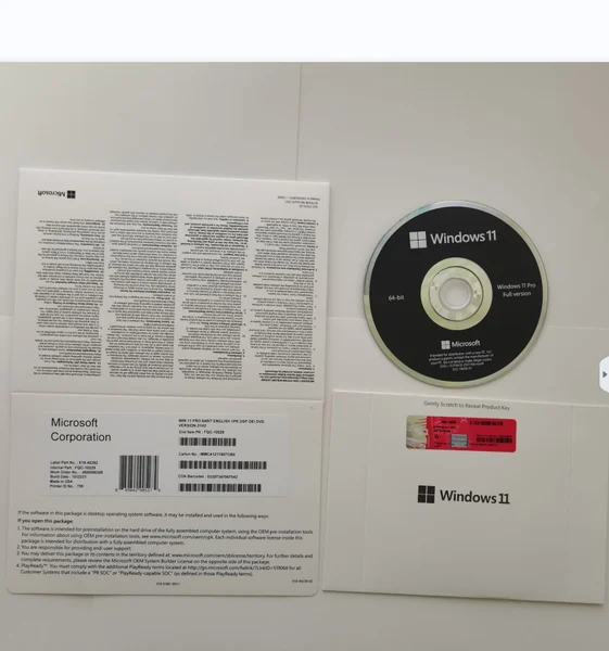 Microsoft Windows 11 Pro 21H2 64-Bit DSP OEI DVD