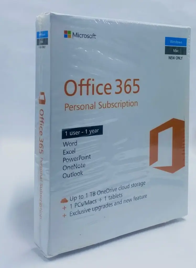 Microsoft office 365 Personal Subscription 1 user 