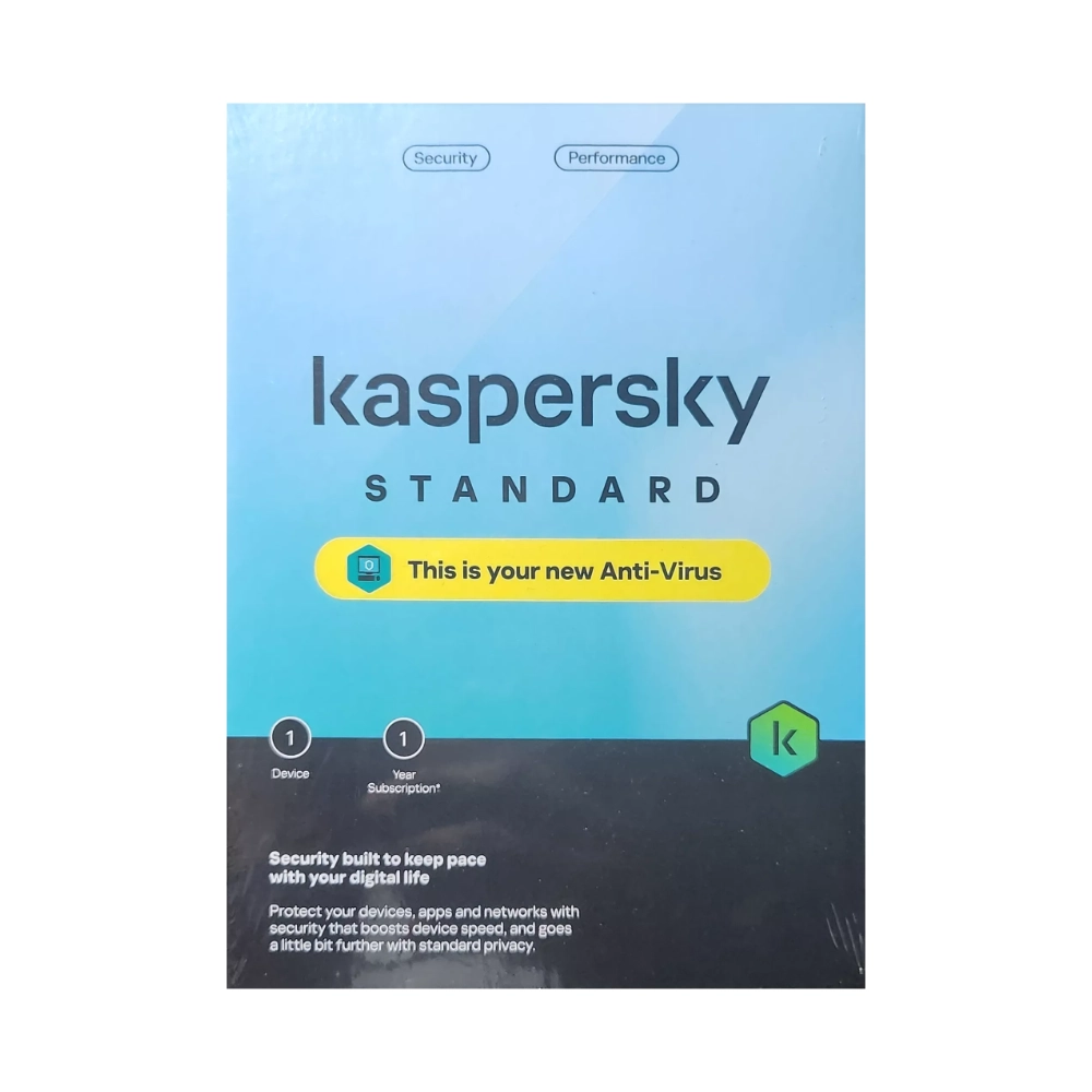 Kaspersky Standard 1 User – 1 Year Licence 