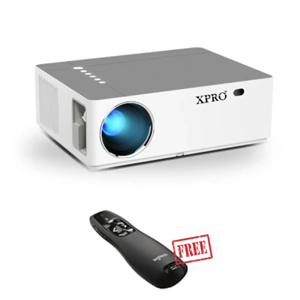 XPRO XP20 6000 Lumens Projector + free Presentation remote 