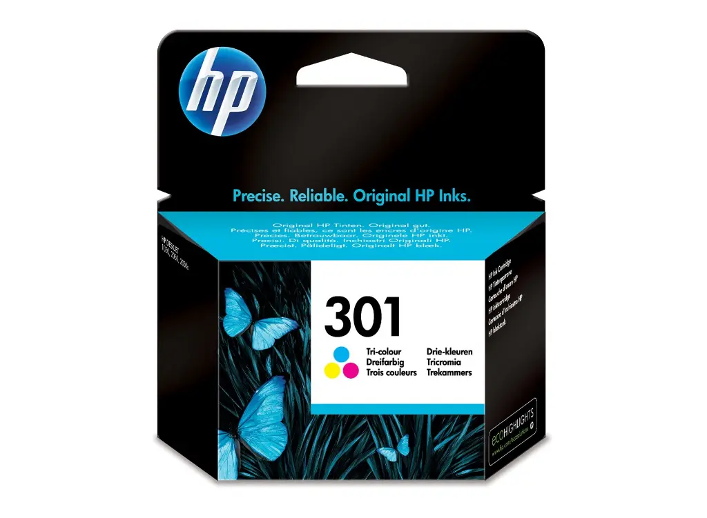 HP 301 Tri-color Original Ink Cartridge
