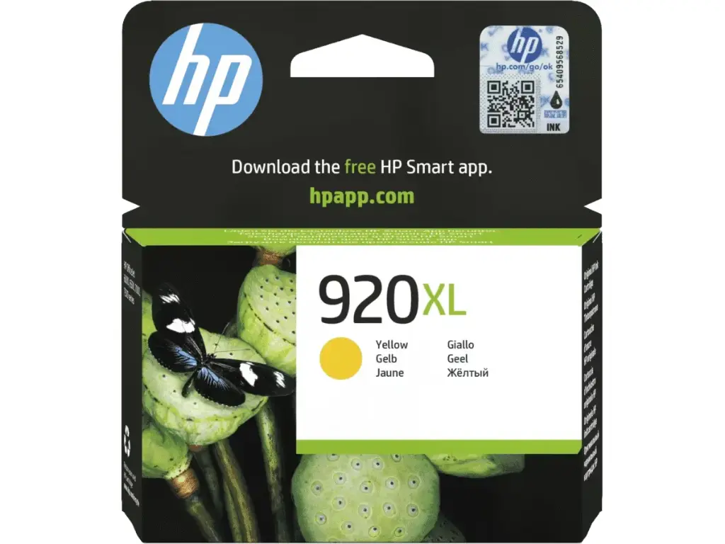 HP 920XL Yellow Original Ink Cartridge