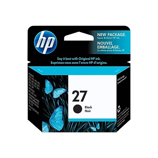 HP 27 Black Original Ink Cartridge