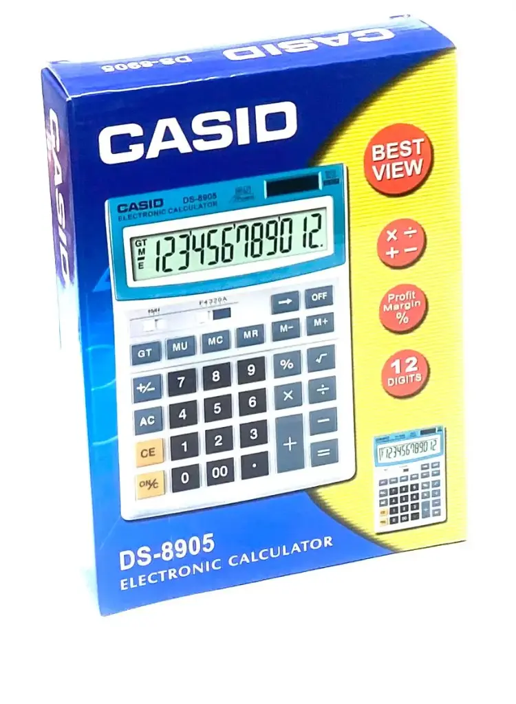 12Digits Casio Calculator