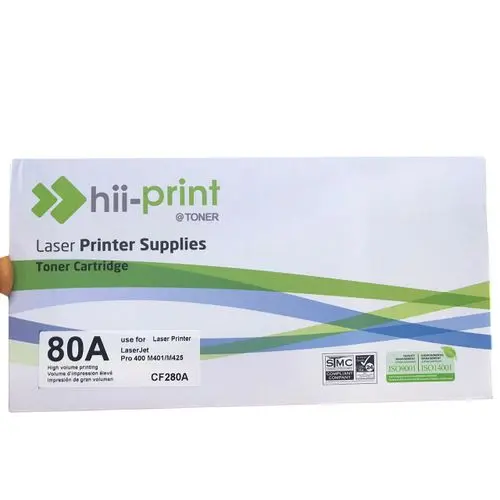 Hii-print 80A laserjet toner cartridge black 