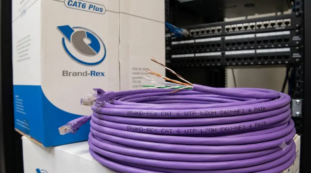 brand rex cat 6 cable