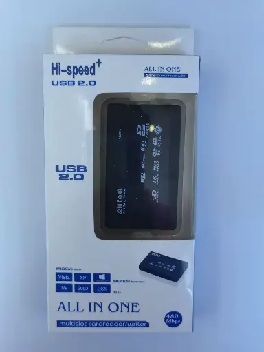 External All in One Mini Multi Memory Card Readers USB 2.0 Card Reader Adapter 