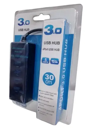 Four port 3.0 USB HUB 30cm