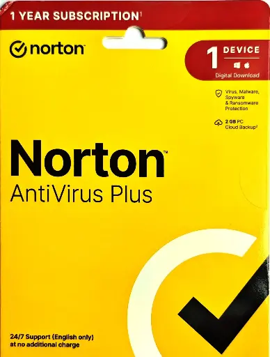 Norton Antivirus Plus 1 Device