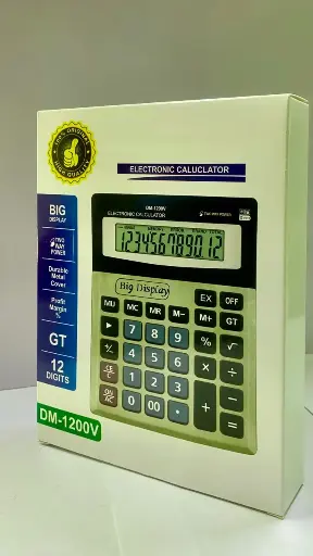 DM- 1200v 12digits calculator