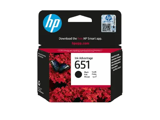 HP 651 Black Original Ink Advantage Cartridge 